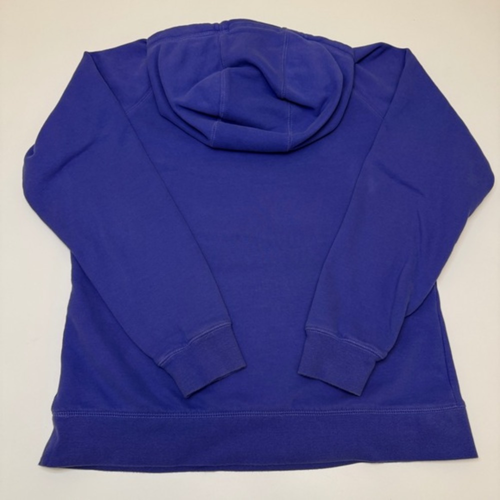 The North Face Half Dome Purple Cotton Blend‎ Fleece Hoodie Womens XL - Picture 2 of 5
